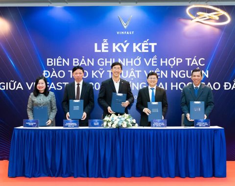 Vinfast hợp tác với 30 trường đại học, cao đẳng