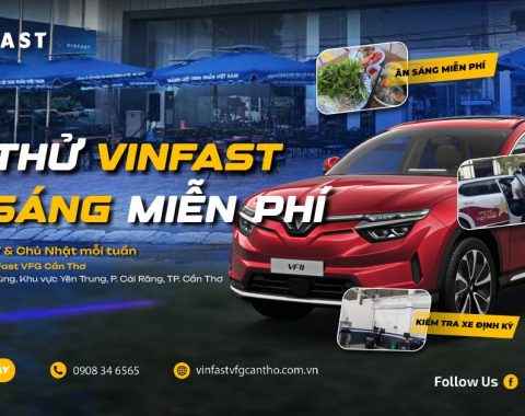 Ăn sáng lái thử miễn phí tại showroom VinFast VFG Bắc Giang